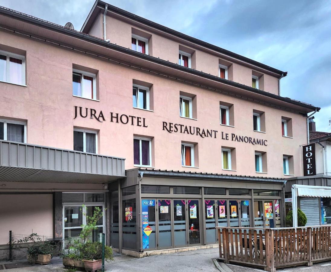 Jura Hotel Restaurant Le Panoramic Saint-Claude Bagian luar foto
